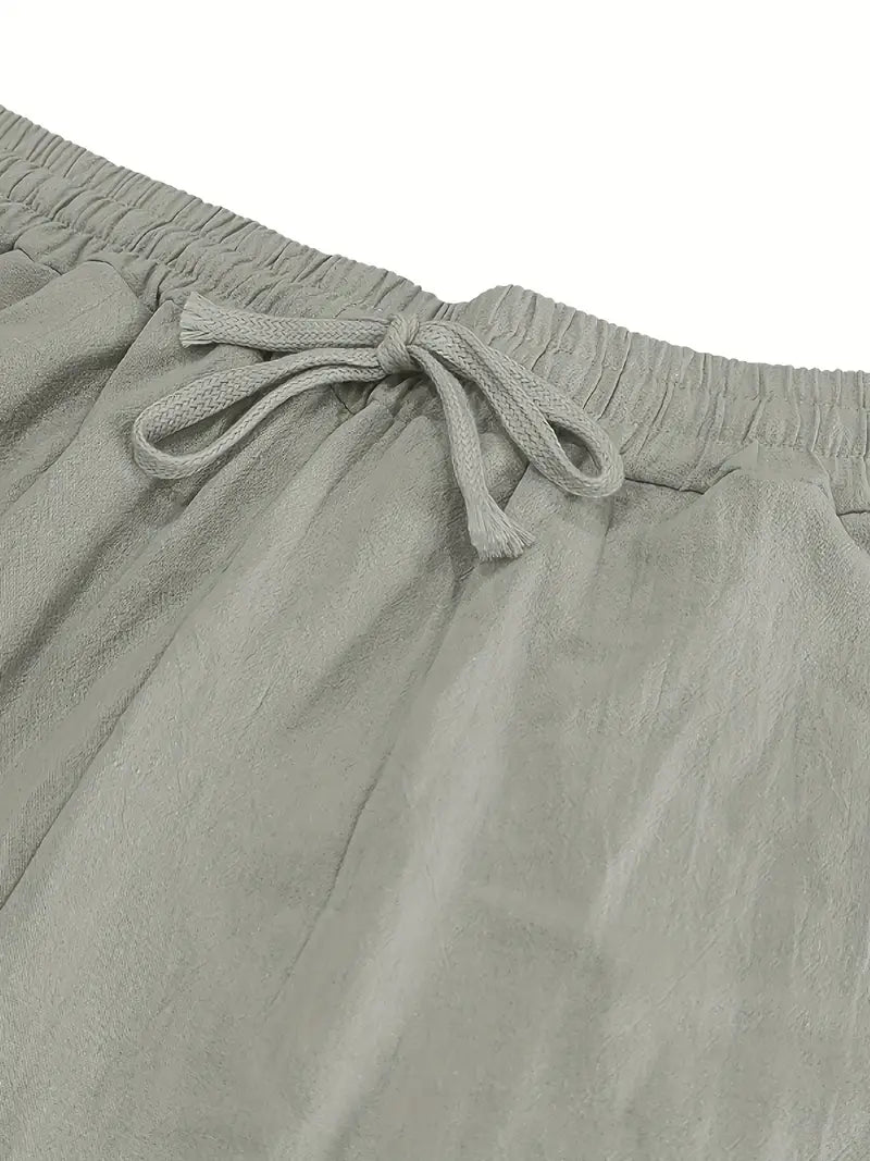JUAN™ | Pantalón de lino con cintura ajustable