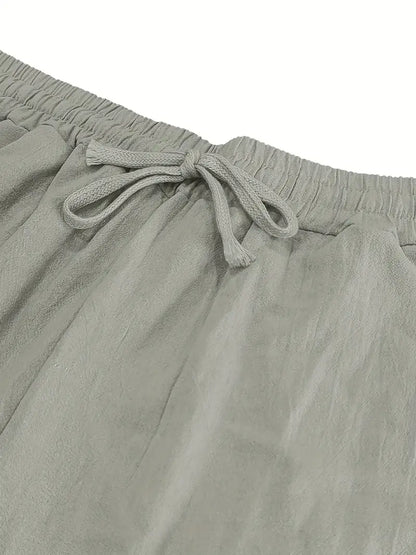 JUAN™ | Pantalón de lino con cintura ajustable