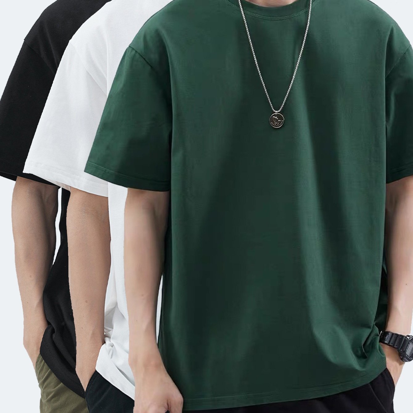 DAMIÁN™ | Camiseta de algodón con estampado geométrico