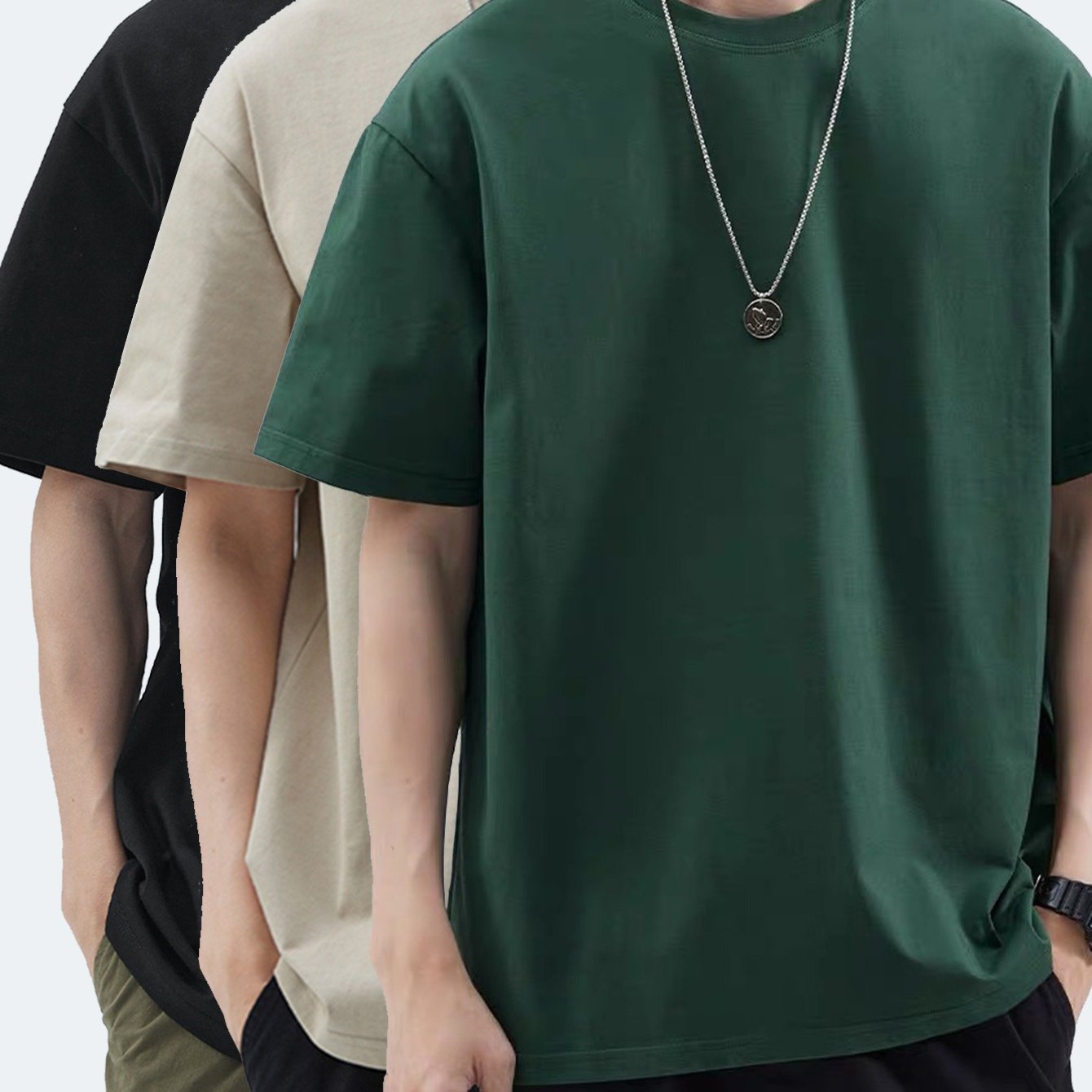DAMIÁN™ | Camiseta de algodón con estampado geométrico