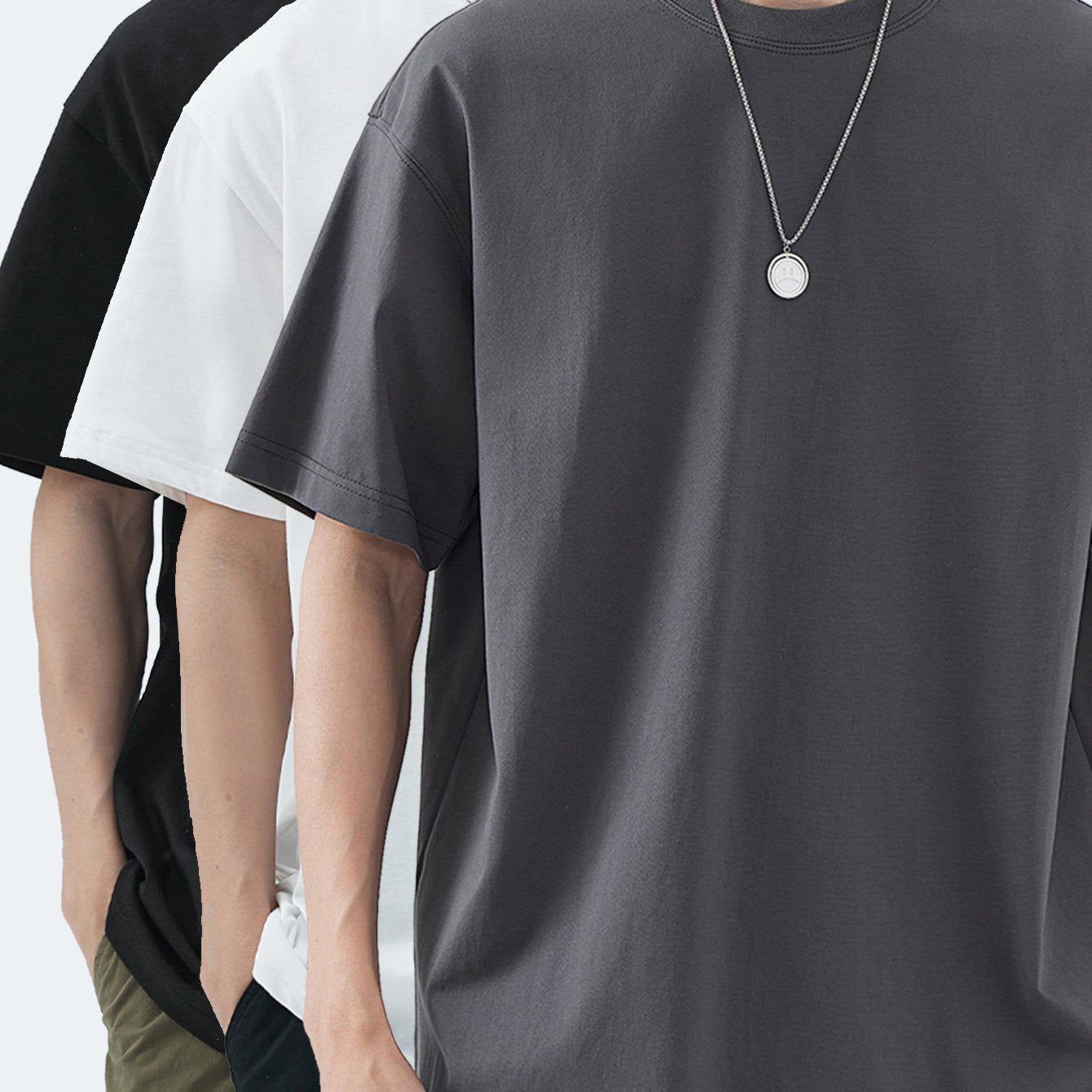 DAMIÁN™ | Camiseta de algodón con estampado geométrico