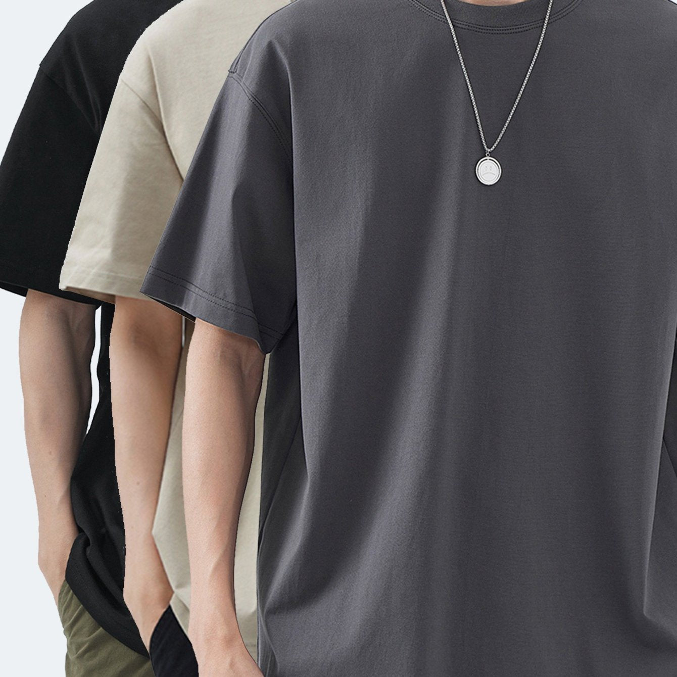 DAMIÁN™ | Camiseta de algodón con estampado geométrico