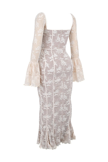 LUNA™ | Vestido de encaje con escote corazón