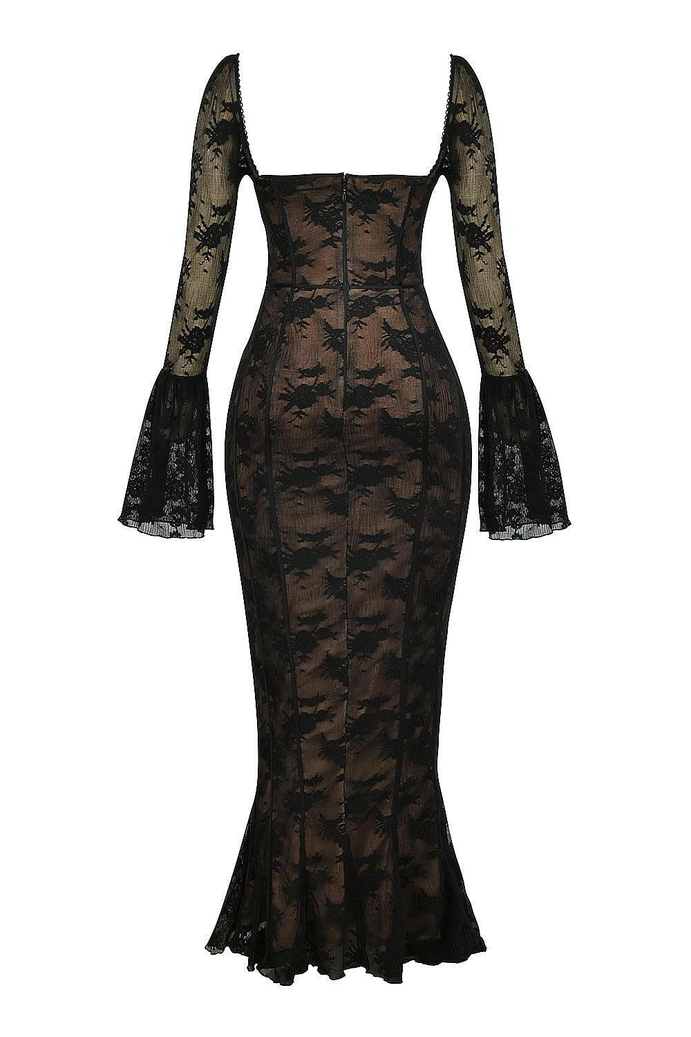 LUNA™ | Vestido de encaje con escote corazón