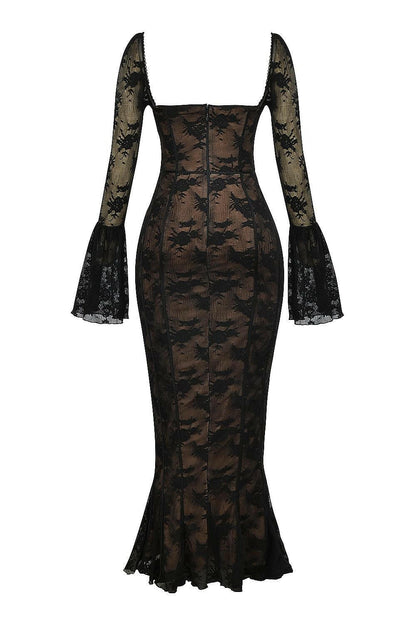 LUNA™ | Vestido de encaje con escote corazón