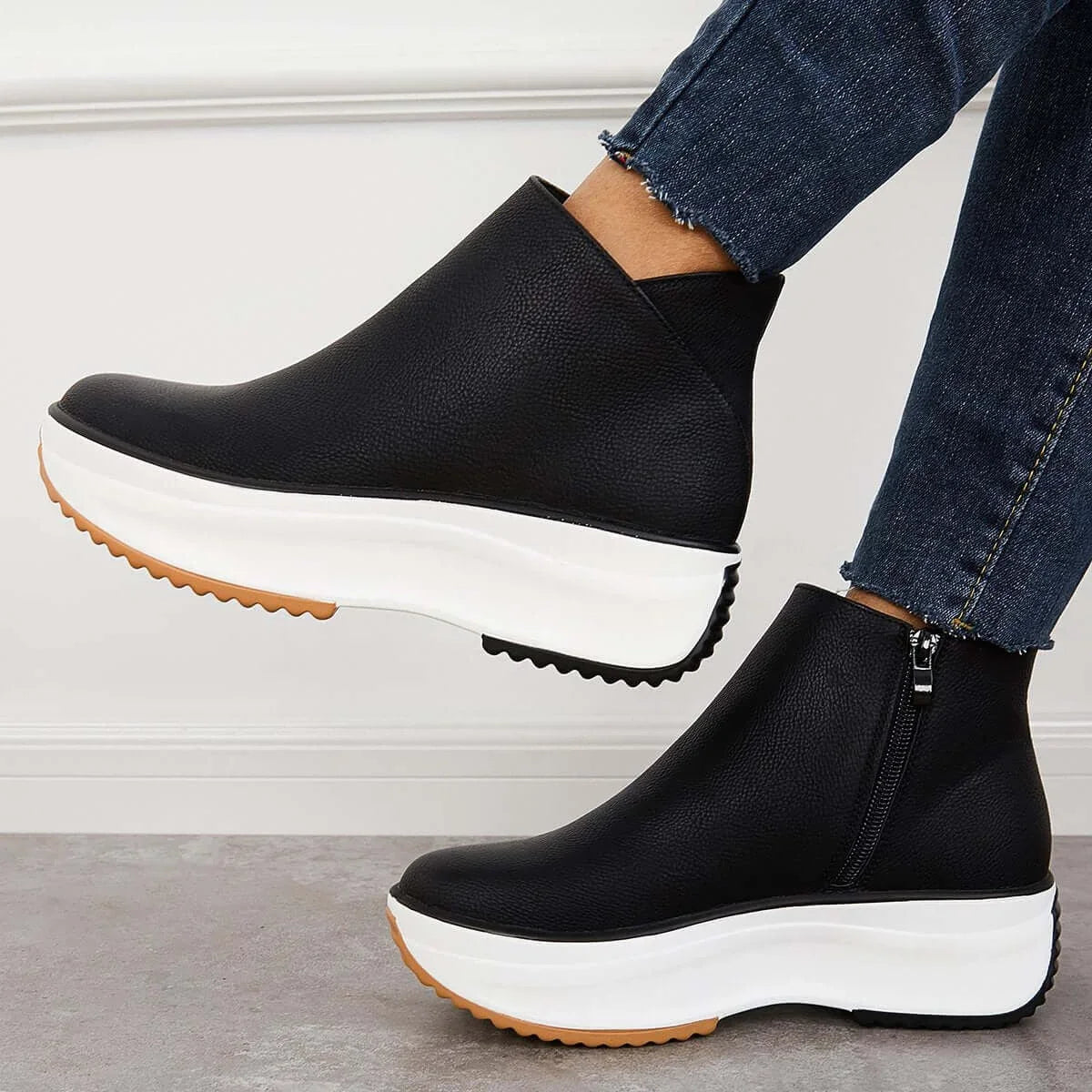 ELVIRA™ | Zapatos ortopédicos de cuero con tacón